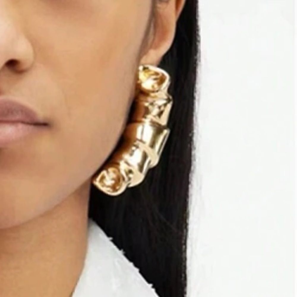 geo earrings #1107